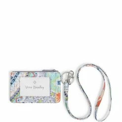 Top 10 🌟 Vera Bradley ReActive Paisley Zip ID Lanyard Citrus Paisley ⭐